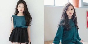她就是網友誇全韓國最美的8歲小女生，五官精緻，顏值超高，根本不像8歲的小朋友...