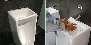 日本設計師製造出21世紀最偉大廁所革命的小便斗，功能完美到讓大家都讚到不行啊！
